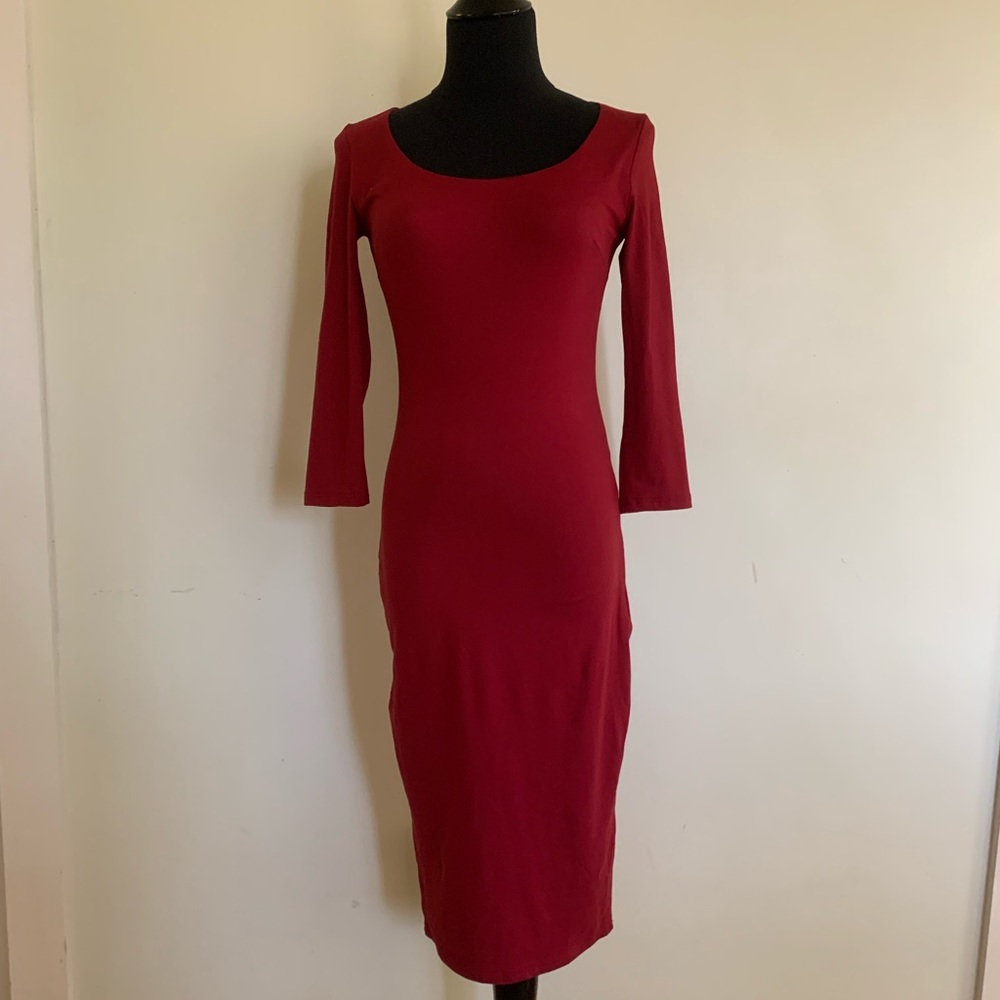 LuLus red dress
